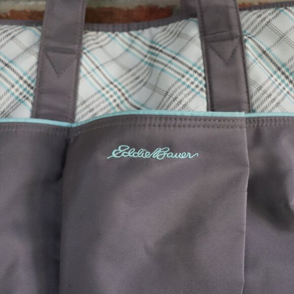 Eddie Bauer Diaper Bag * Lots of Pockets * EUC - Picture 6 of 11